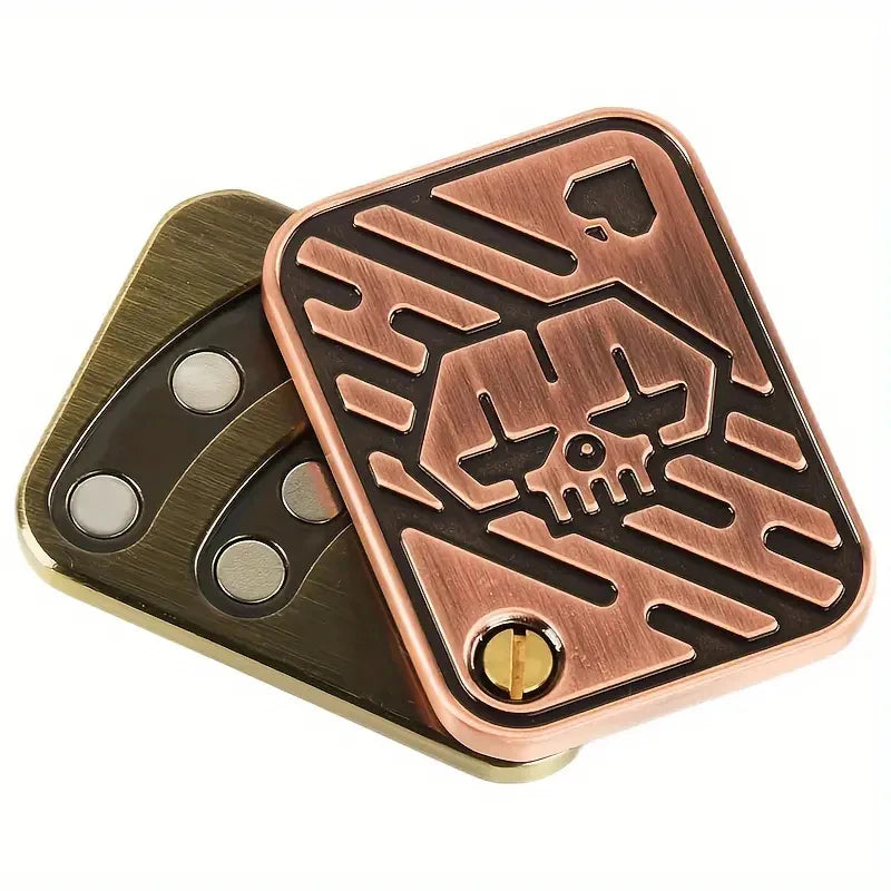 Metal Skull EDC Stress Relief Toy