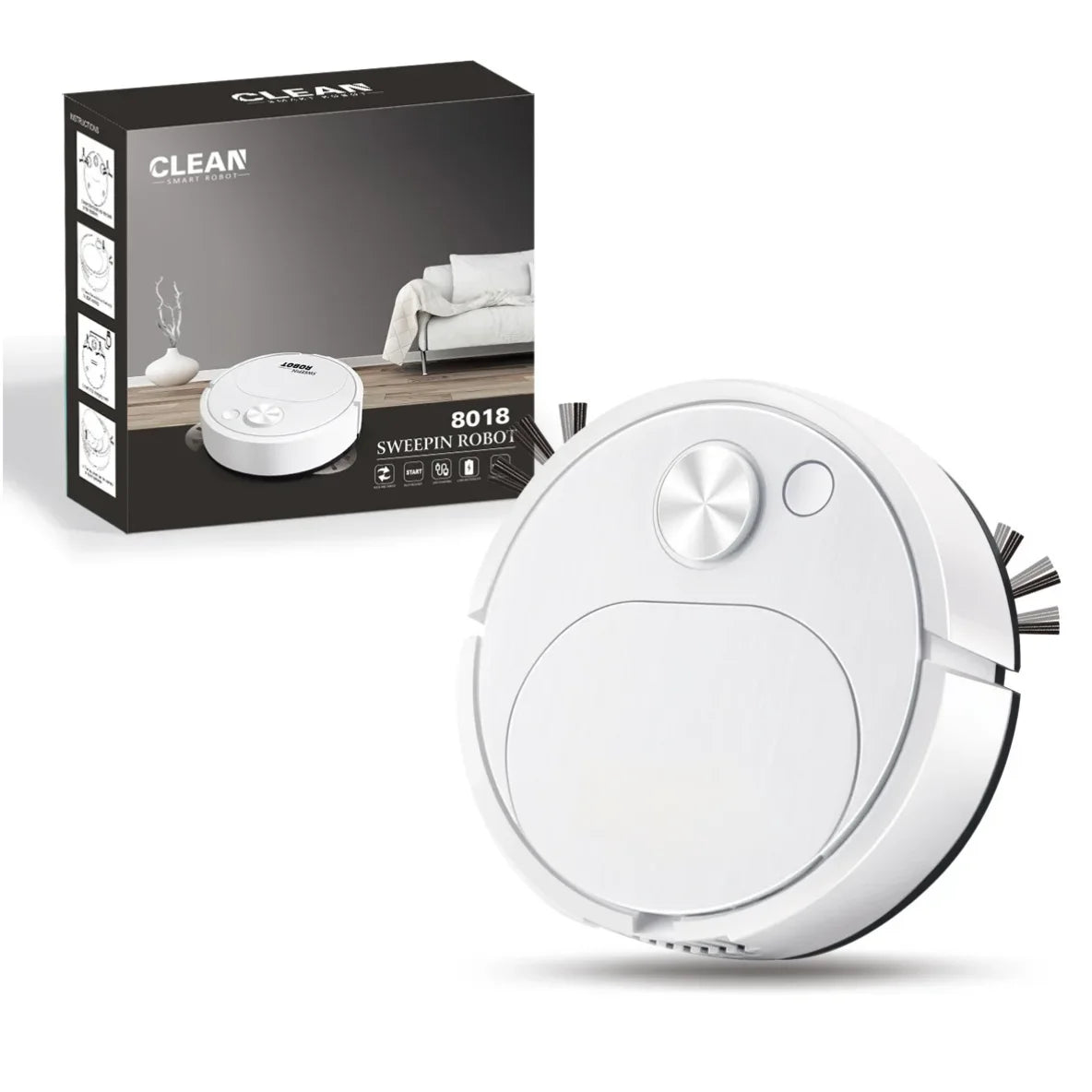 Robot Vacuum Cleaner 3-in-1