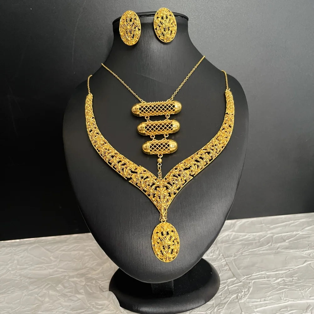 Wedding Jewelry For Women 4PCS