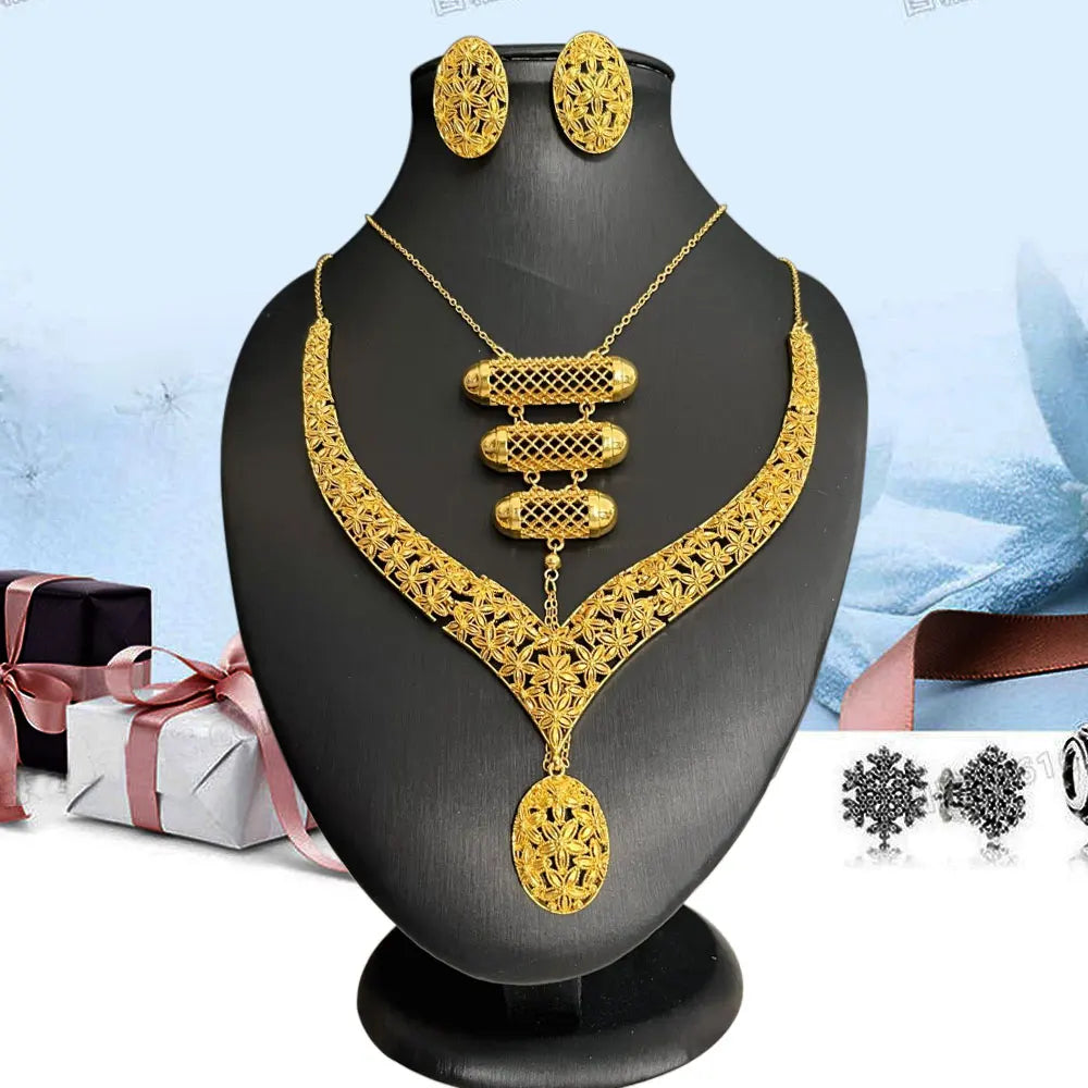 Wedding Jewelry For Women 4PCS