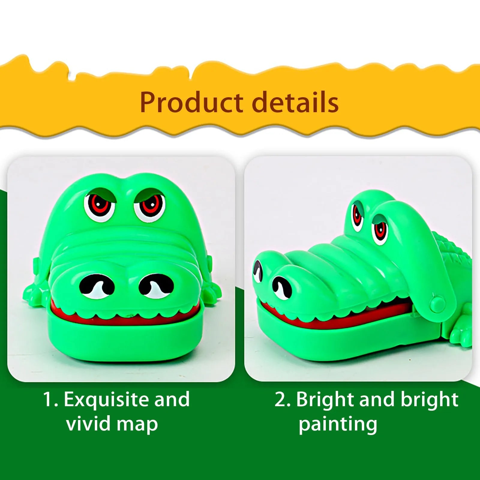 Crocodile Dentist Bite Game